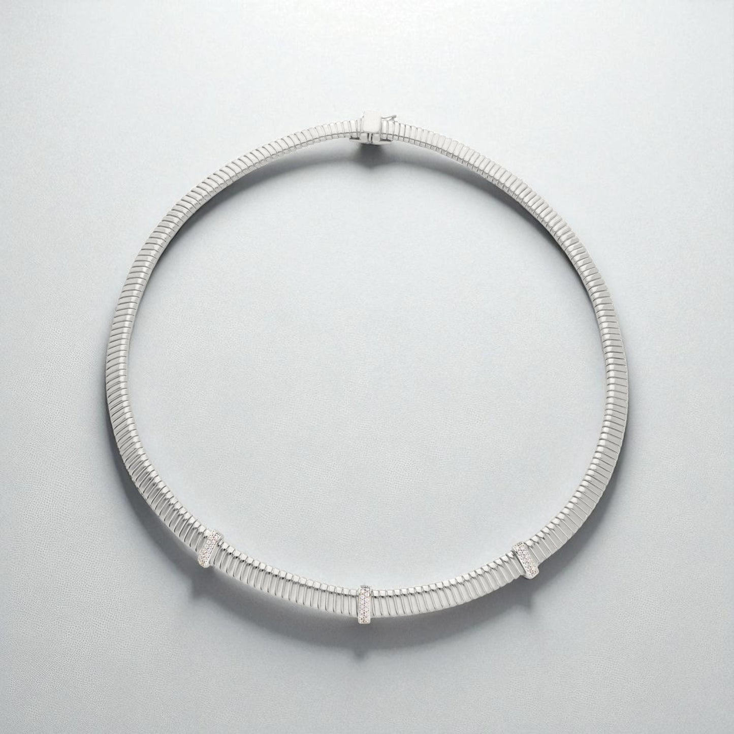 Girocollo Girocollo in argento maglia tubo gas semi rigido - Articolo con varianti - Gioielli Pavan