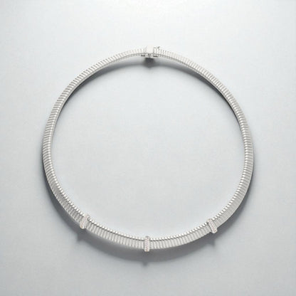 Girocollo Girocollo in argento maglia tubo gas semi rigido - Articolo con varianti - Gioielli Pavan