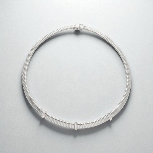 Girocollo Girocollo in argento maglia tubo gas semi rigido - Articolo con varianti - Gioielli Pavan