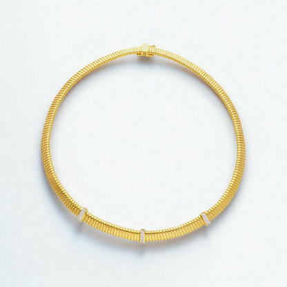 Girocollo Girocollo in argento maglia tubo gas semi rigido - Articolo con varianti - Gioielli Pavan