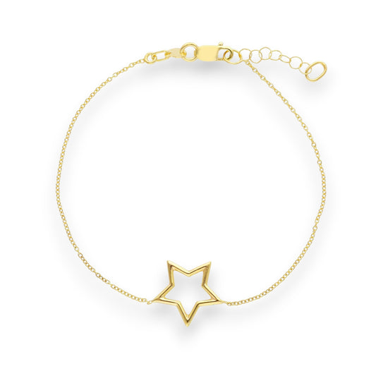 Bracciale Bracciale in oro con Stella traforata - Gioielli Pavan