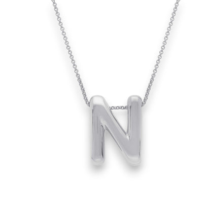 Girocollo Girocollo in argento con Iniziale - Articolo con varianti - Gioielli Pavan