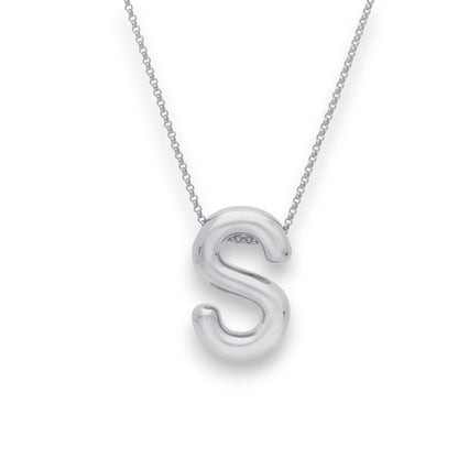 Girocollo Girocollo in argento con Iniziale - Articolo con varianti - Gioielli Pavan