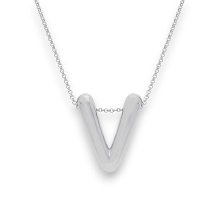 Girocollo Girocollo in argento con Iniziale - Articolo con varianti - Gioielli Pavan