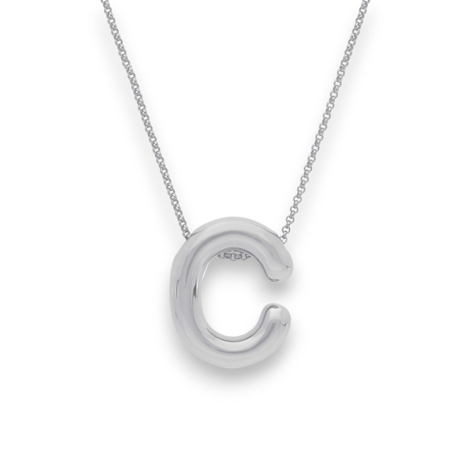 Girocollo Girocollo in argento con Iniziale - Articolo con varianti - Gioielli Pavan