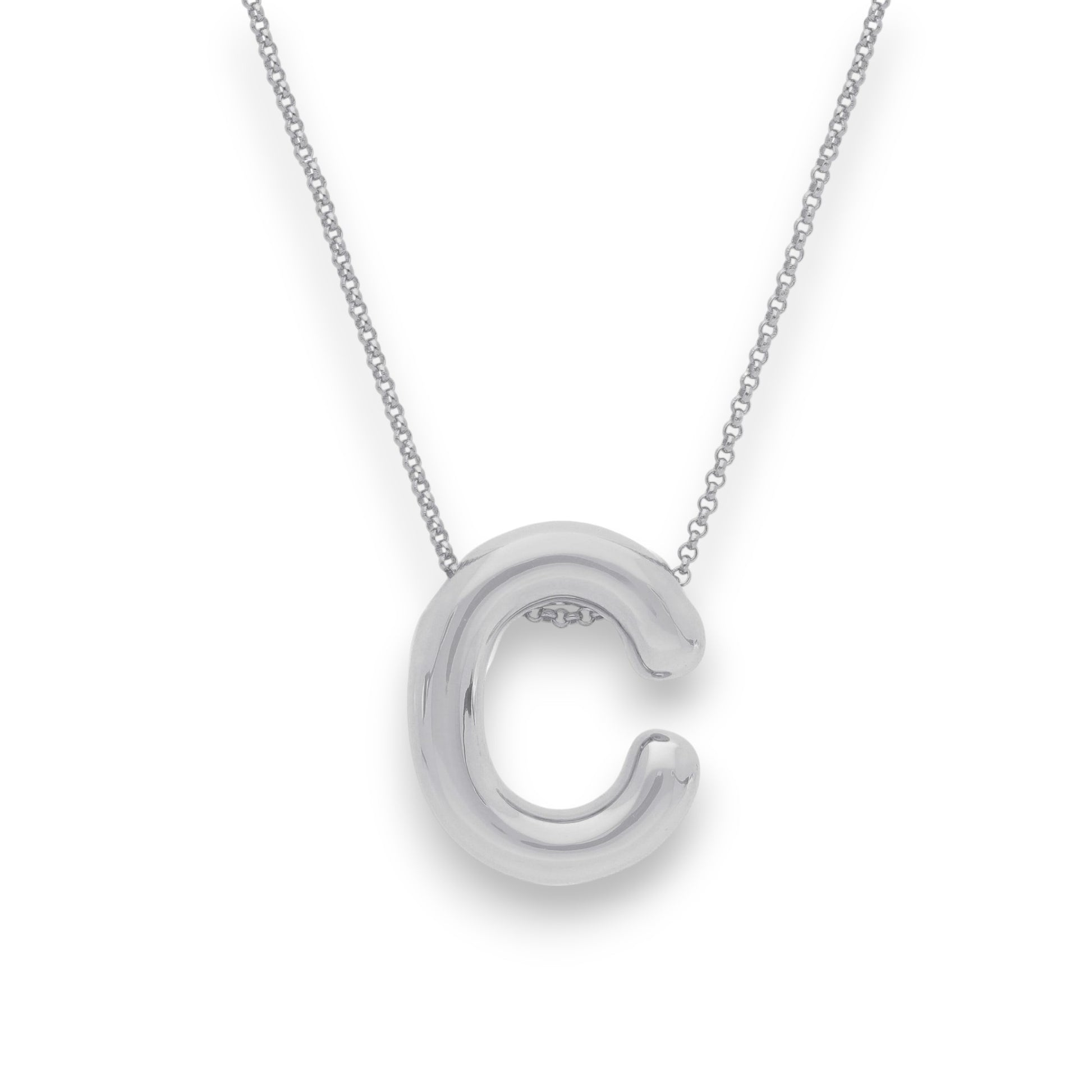 Girocollo Girocollo in argento con Iniziale - Articolo con varianti - Gioielli Pavan