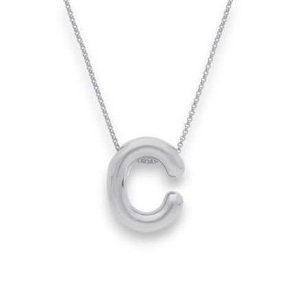 Girocollo Girocollo in argento con Iniziale - Articolo con varianti - Gioielli Pavan