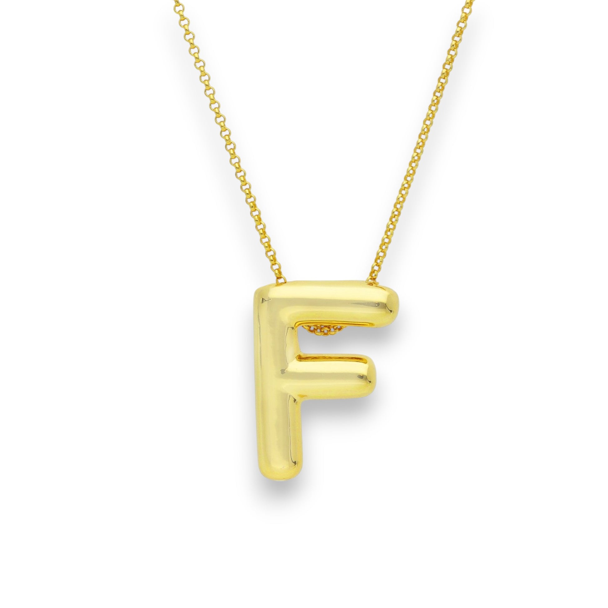 Girocollo Girocollo in argento con Iniziale dorato - Articolo con varianti - Gioielli Pavan