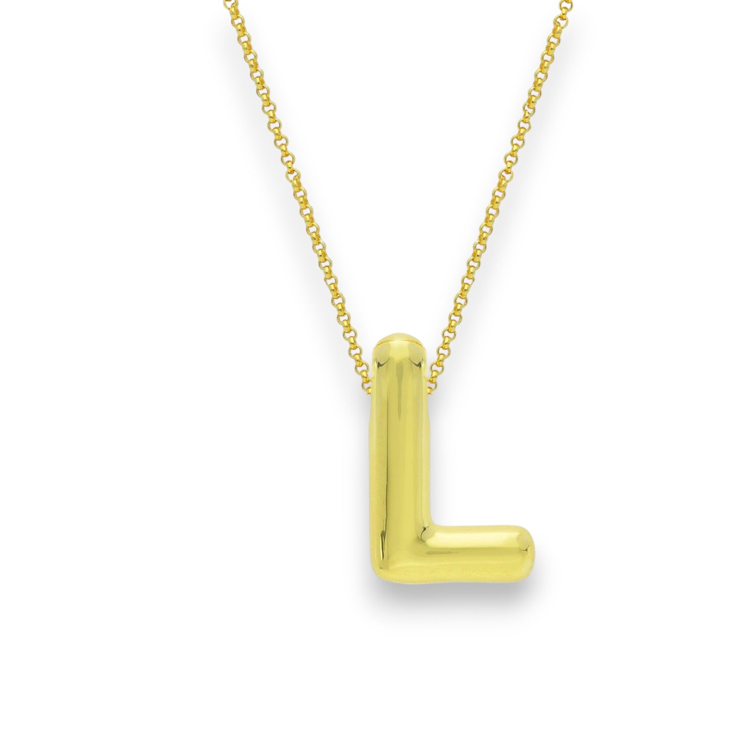 Girocollo Girocollo in argento con Iniziale dorato - Articolo con varianti - Gioielli Pavan