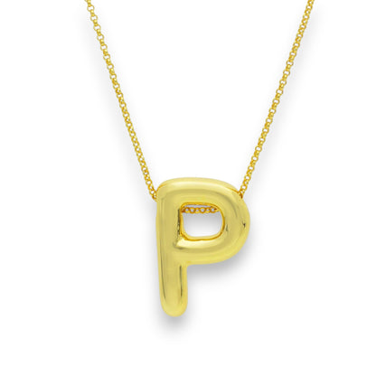 Girocollo Girocollo in argento con Iniziale dorato - Articolo con varianti - Gioielli Pavan