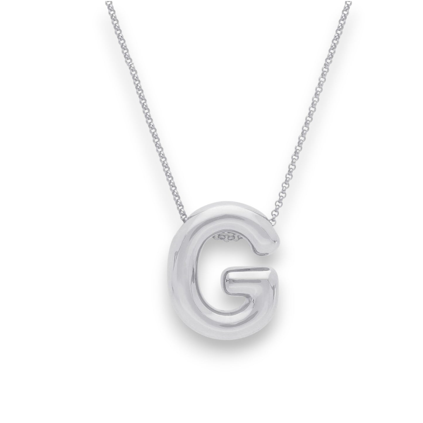 Girocollo Girocollo in argento con Iniziale - Articolo con varianti - Gioielli Pavan