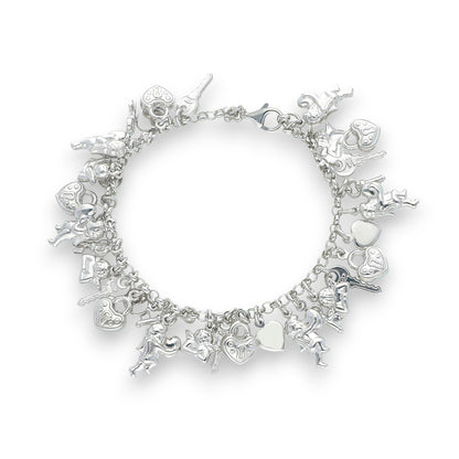 Bracciale Bracciali in argento con charms pendenti - Articolo con varianti - Gioielli Pavan