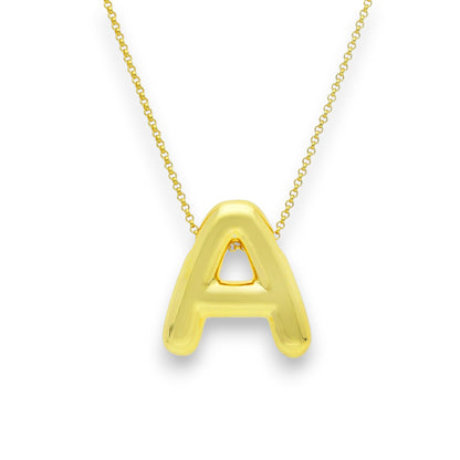 Girocollo Girocollo in argento con Iniziale dorato - Articolo con varianti - Gioielli Pavan