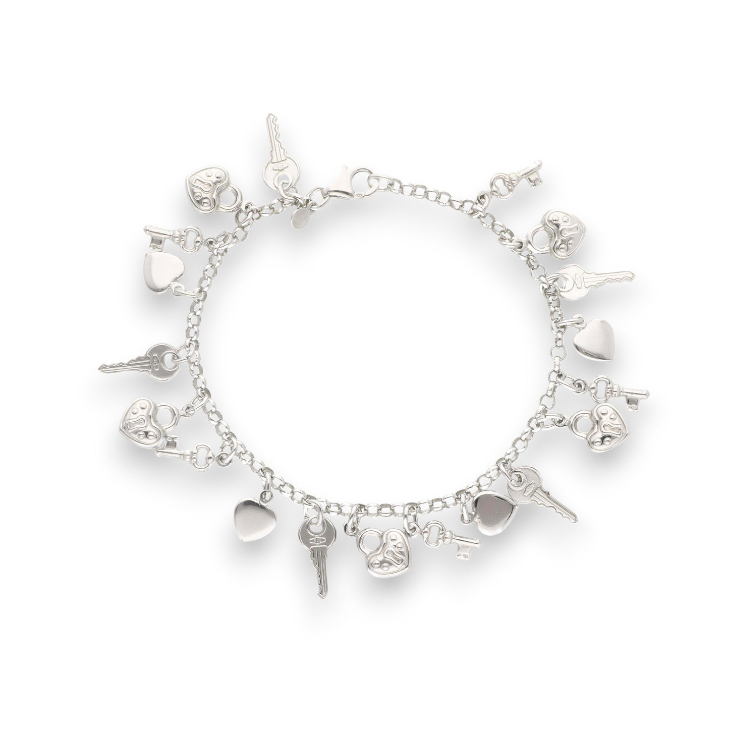 Bracciale Bracciali in argento con charms pendenti - Articolo con varianti - Gioielli Pavan