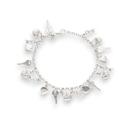 Bracciale Bracciali in argento con charms pendenti - Articolo con varianti - Gioielli Pavan