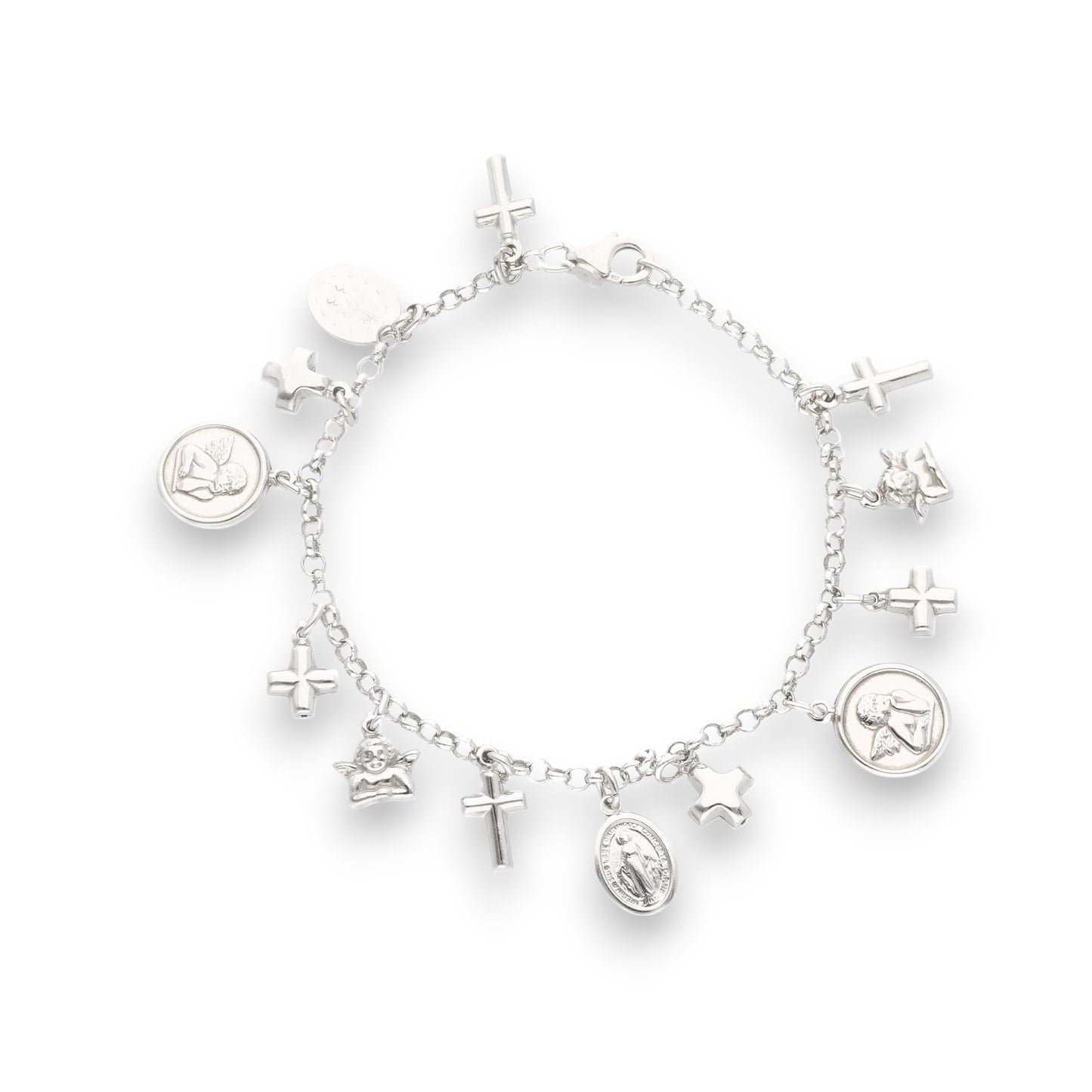 Bracciale Bracciali in argento con charms pendenti - Articolo con varianti - Gioielli Pavan