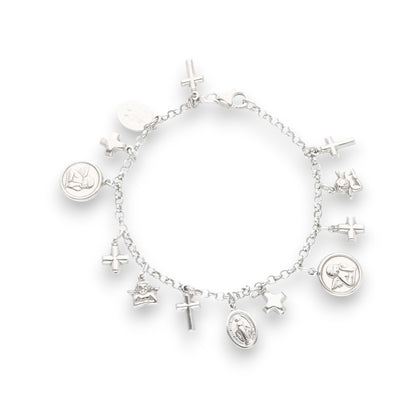 Bracciale Bracciali in argento con charms pendenti - Articolo con varianti - Gioielli Pavan