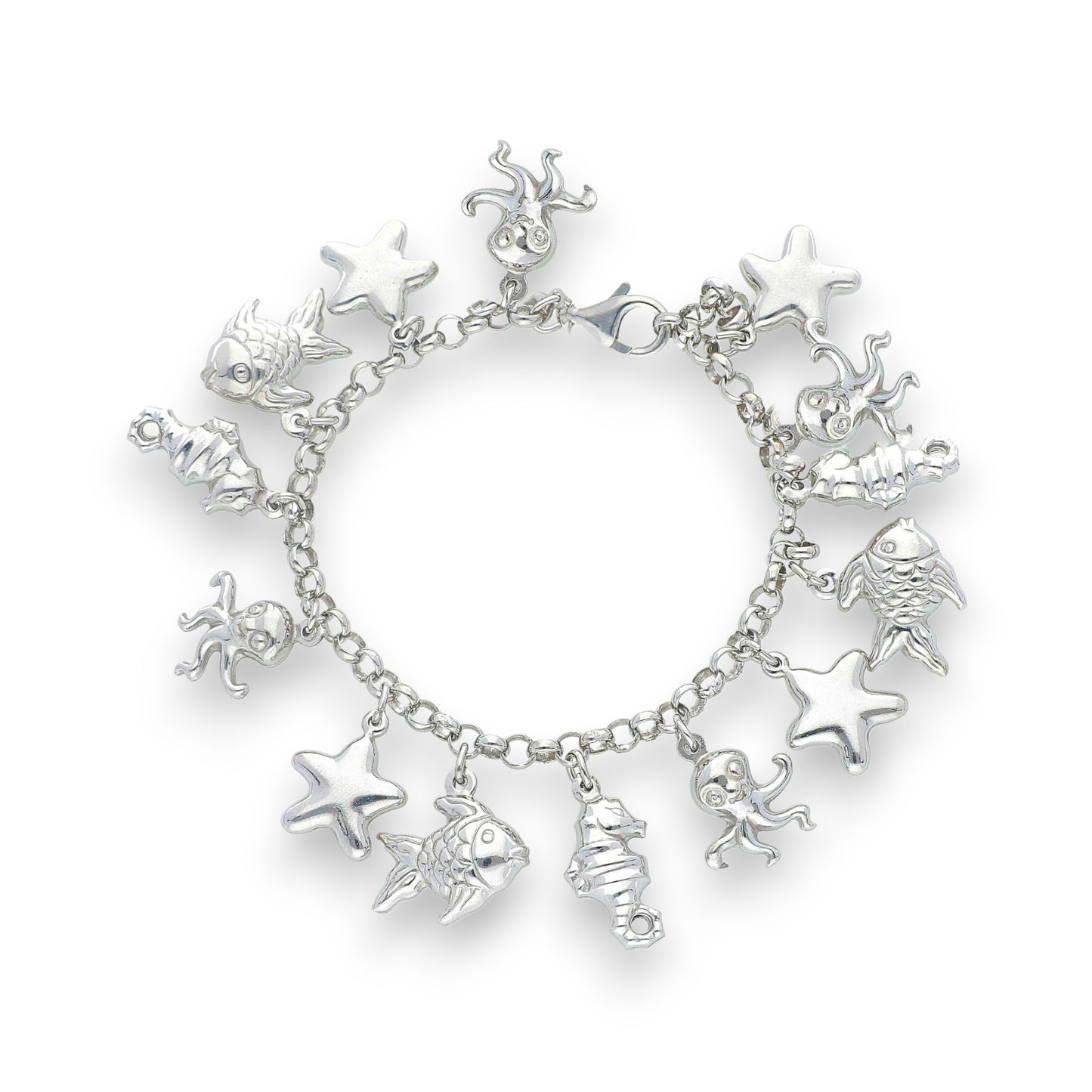 Bracciale Bracciali in argento con charms pendenti - Articolo con varianti - Gioielli Pavan