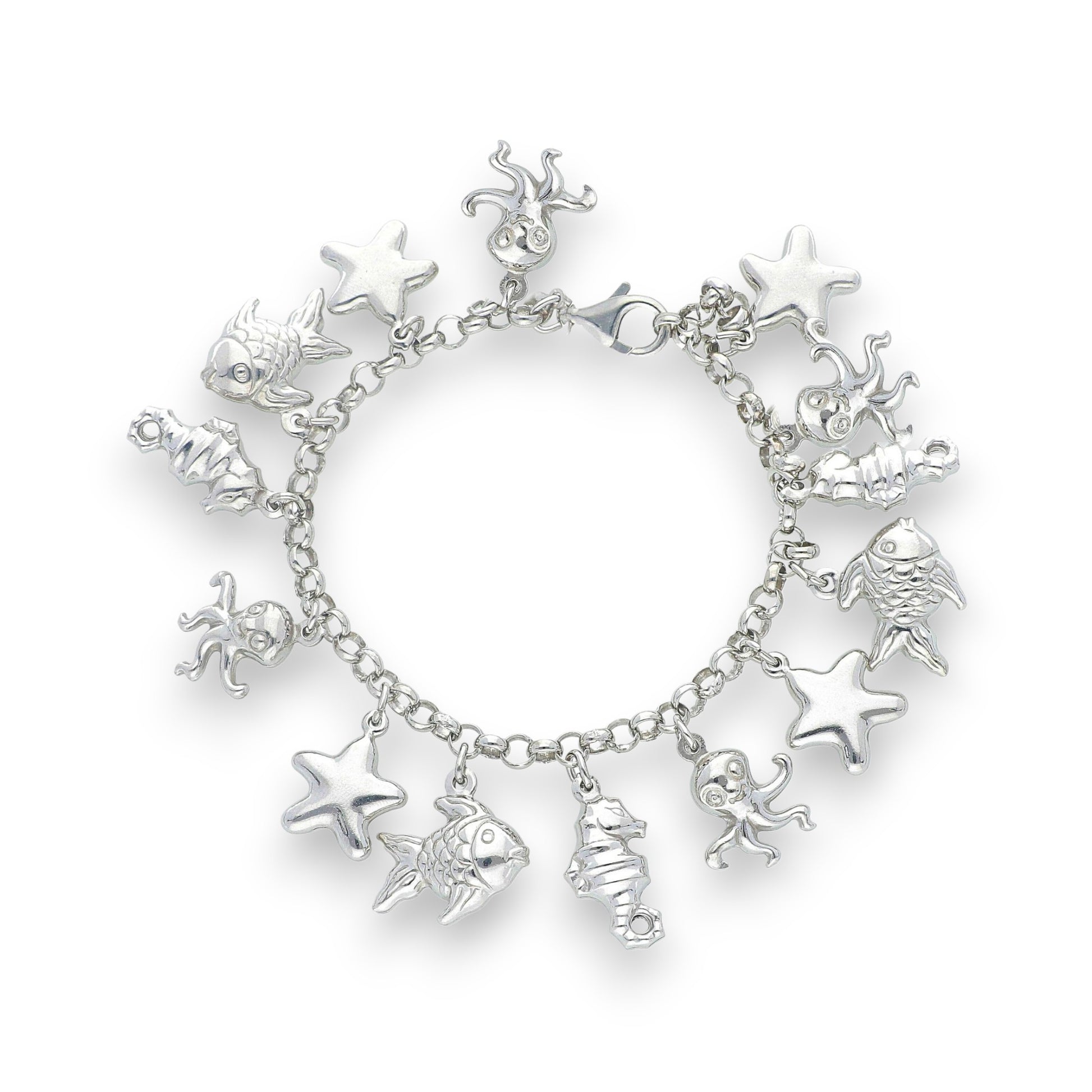 Bracciale Bracciali in argento con charms pendenti - Articolo con varianti - Gioielli Pavan