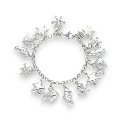 Bracciale Bracciali in argento con charms pendenti - Articolo con varianti - Gioielli Pavan