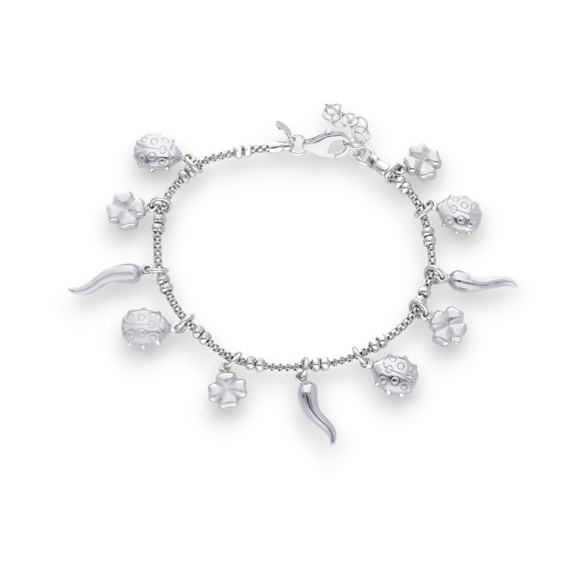 Bracciale Bracciali in argento con charms pendenti - Articolo con varianti - Gioielli Pavan