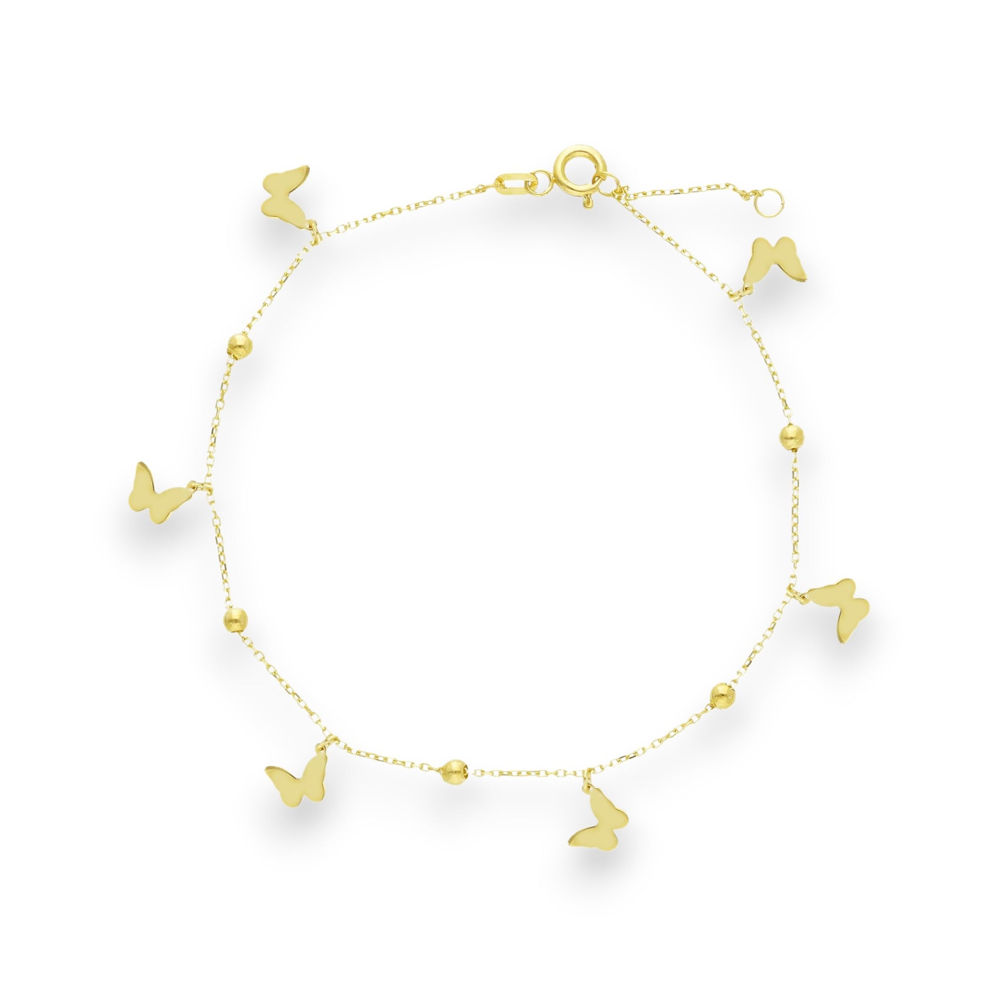 Bracciale Bracciale in oro con Farfalle pendenti - Gioielli Pavan
