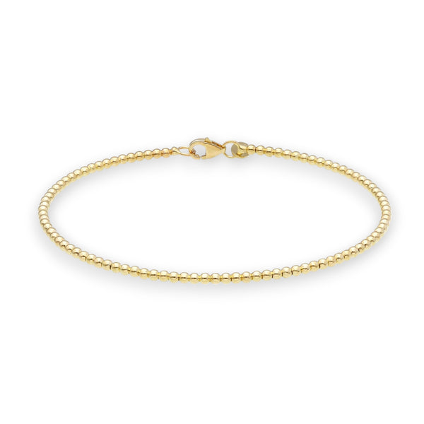 Bracciale Bracciale in oro Beads rigido con palline - Gioielli Pavan