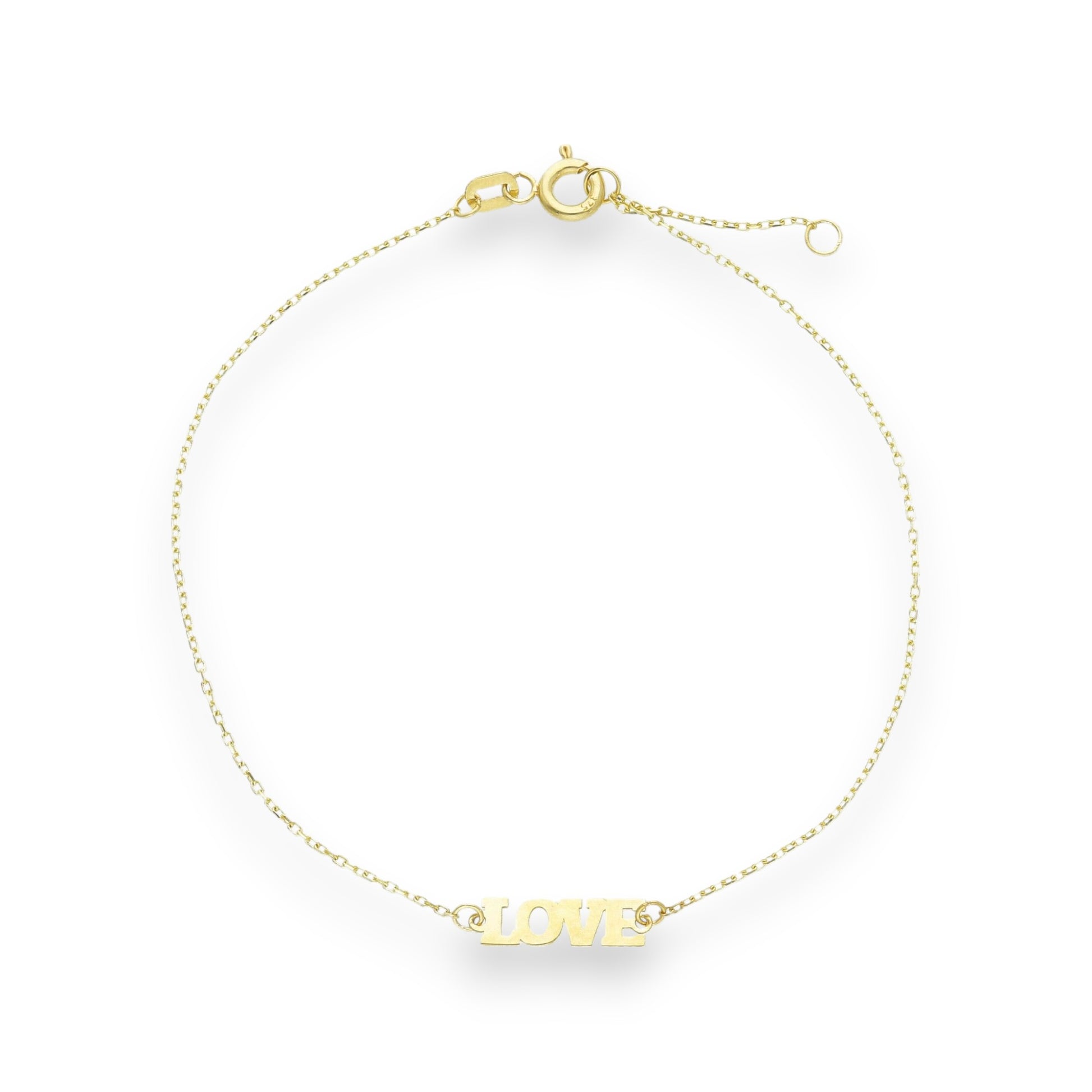Bracciale Bracciale in oro con scritta Love - Gioielli Pavan