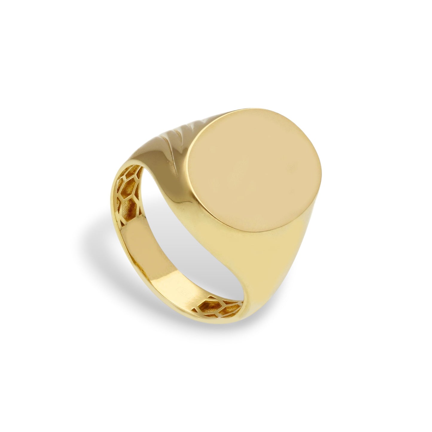 Anello Anello in oro chevalier ovale - Gioielli Pavan