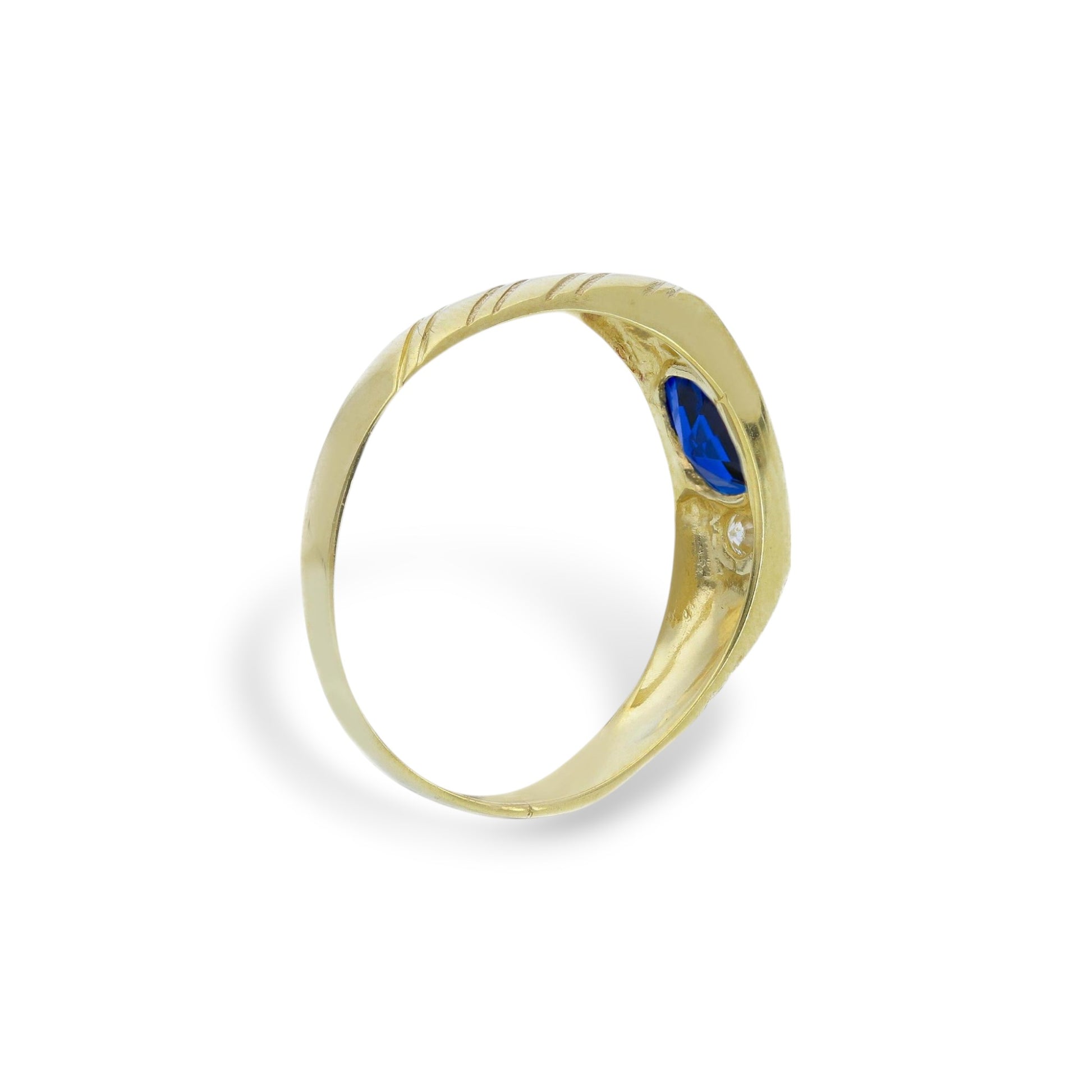 Anello Anello in oro Chevalier da uomo con zirconi - Gioielli Pavan