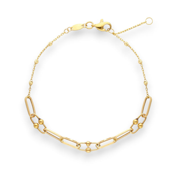 Bracciale Bracciale in oro con maglie geometriche - Gioielli Pavan