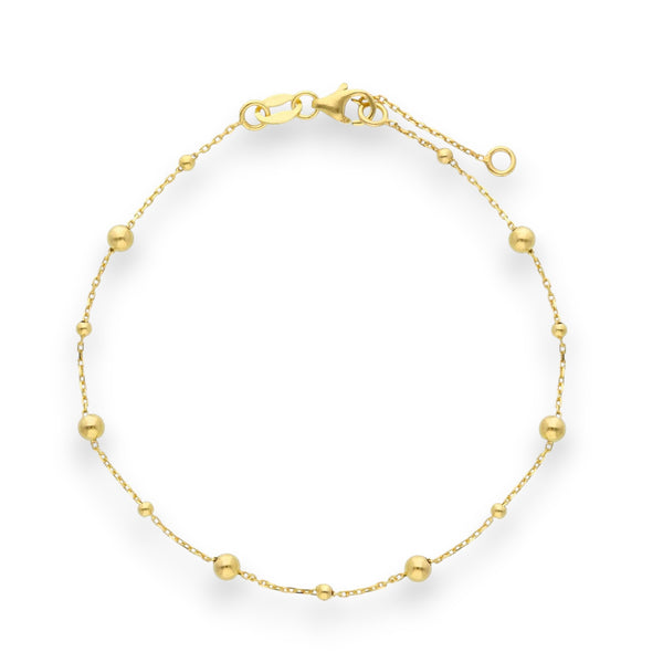 Bracciale Bracciale in oro con palline alternate - Gioielli Pavan