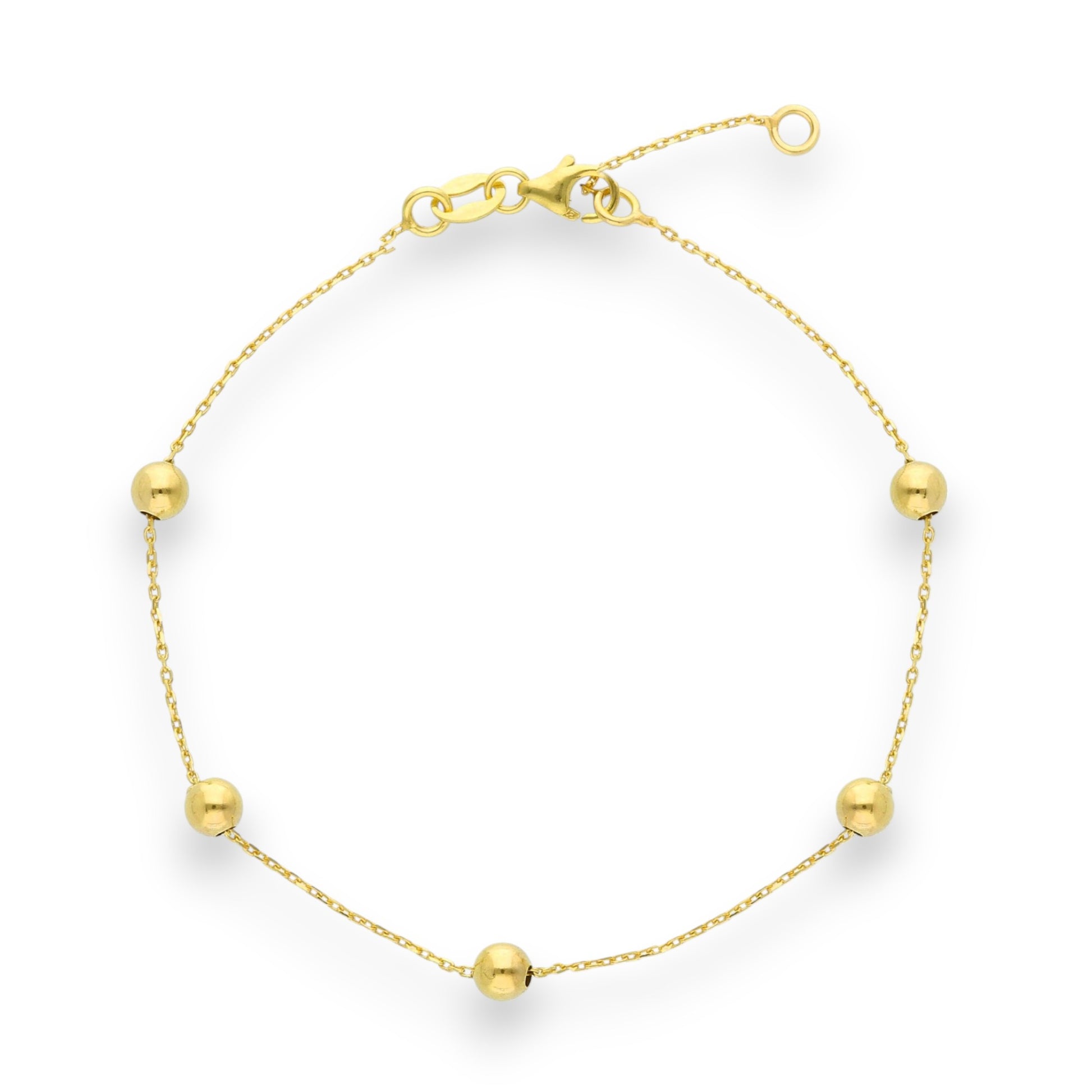 Bracciale Bracciale in oro con palline alternate - Gioielli Pavan