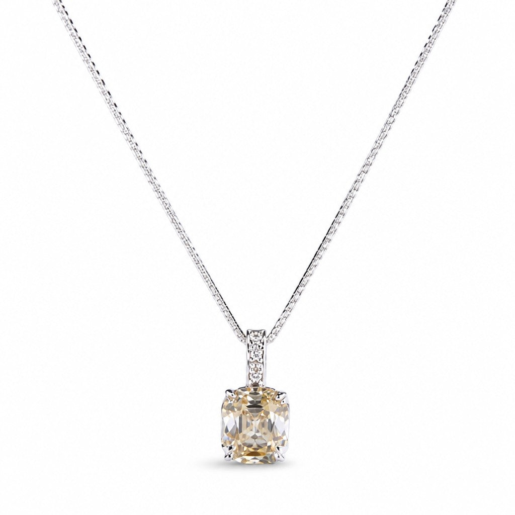 Girocollo Girocollo Argento 925 Zirconi Pavé e Yellow - Gioielli Pavan