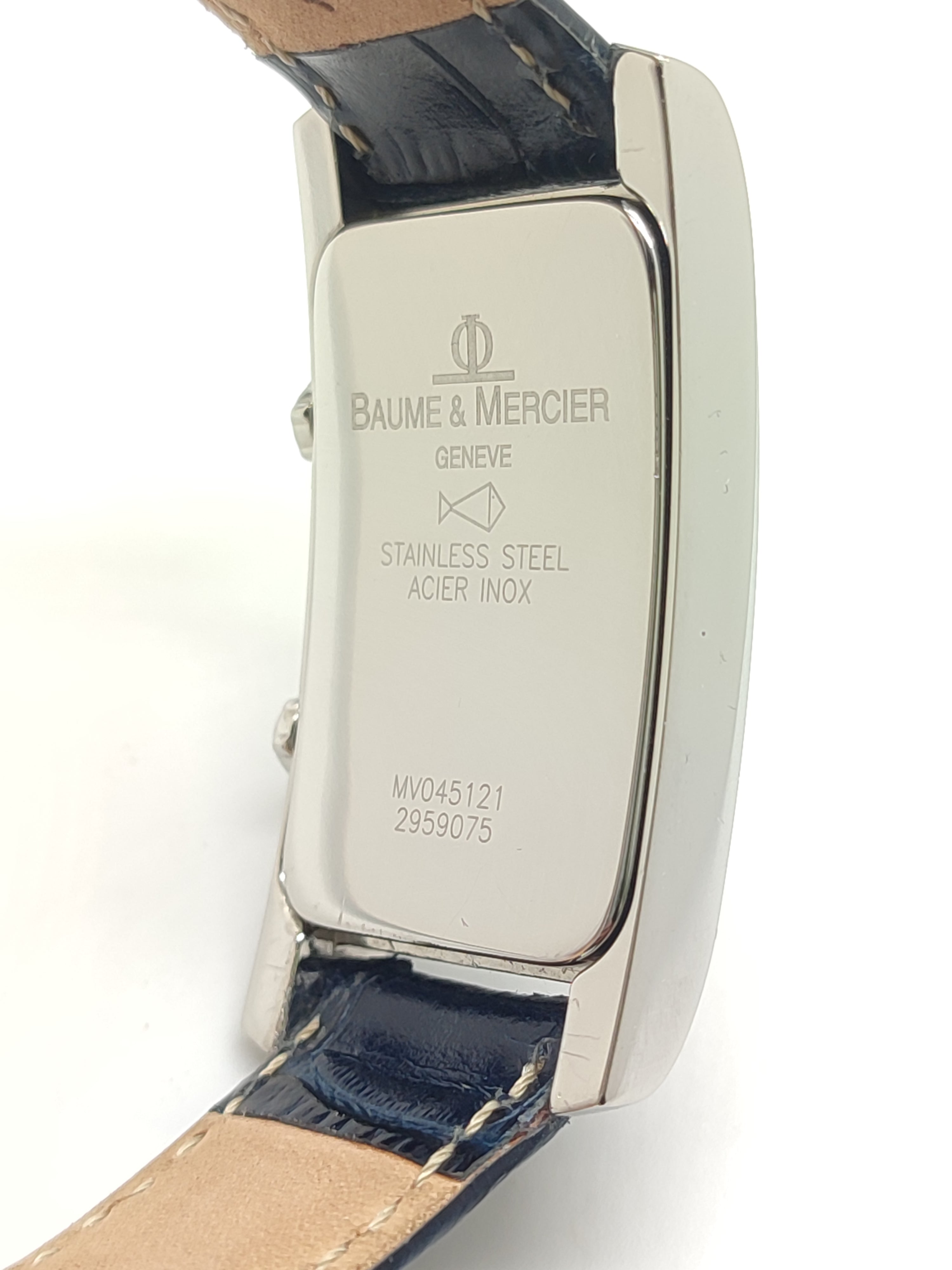 Baume mercier stainless 2025 steel acier inox