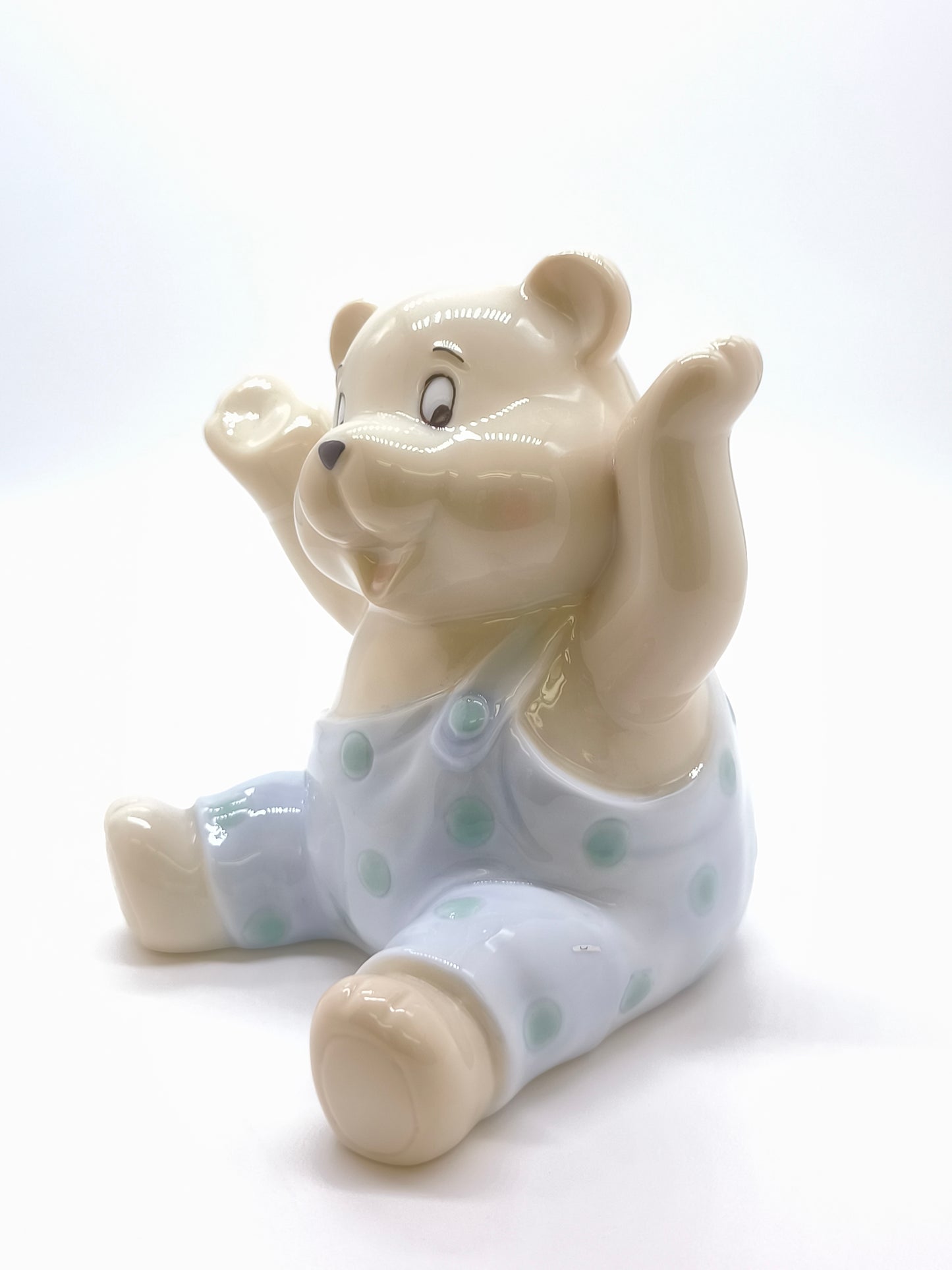 Ceramic bear piggy bank