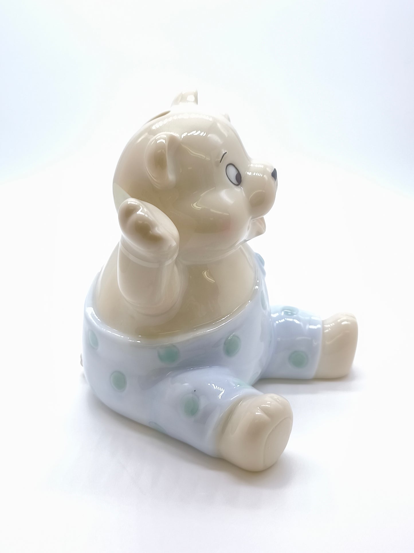 Salvadanaio orsetto in ceramica