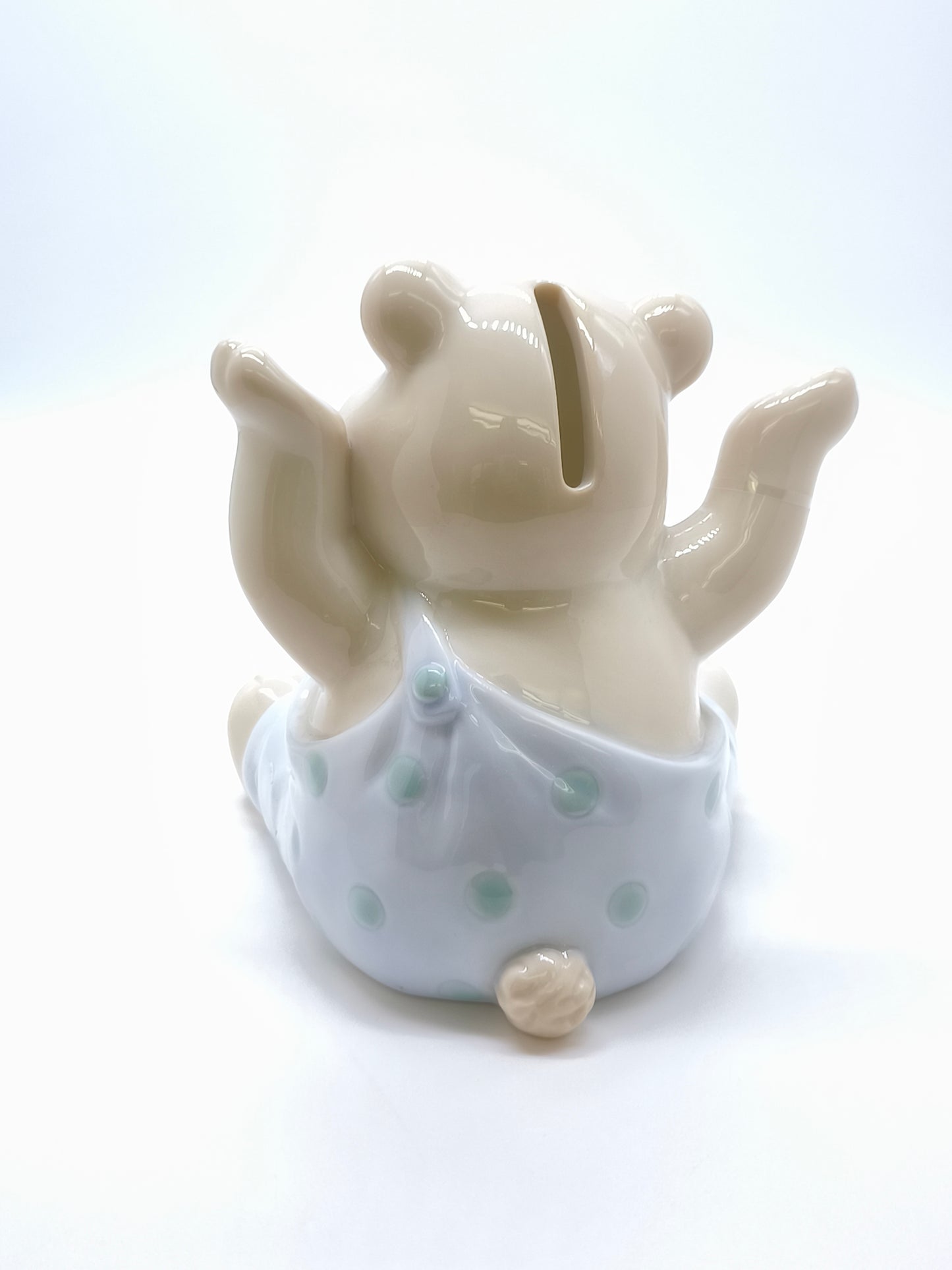 Ceramic bear piggy bank