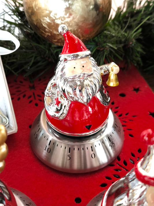 Babbo Natale timer rosso