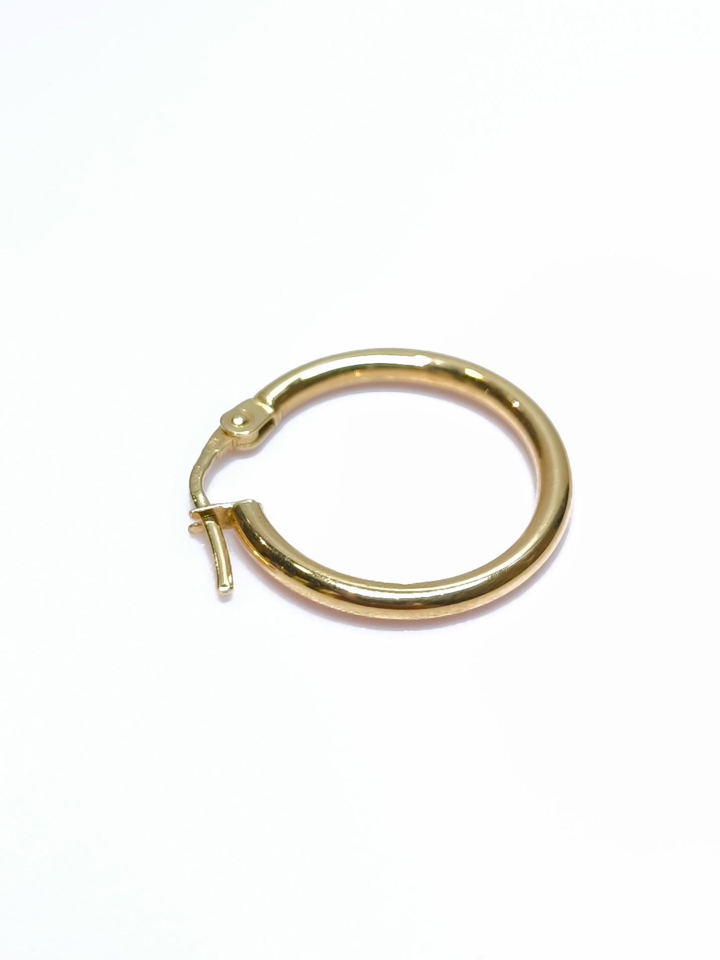 Mono orecchino in oro cerchio 1,5cm
