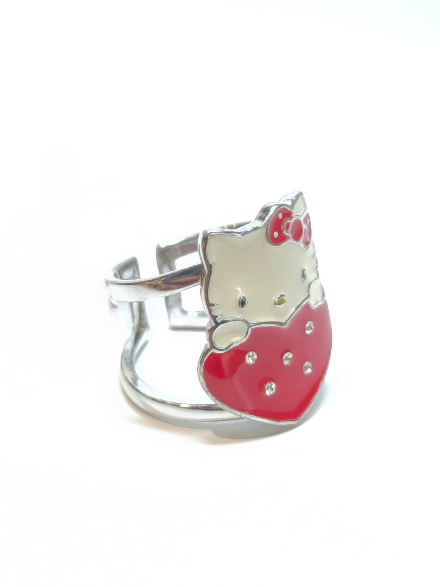 Anello argento Hello Kitty heart
