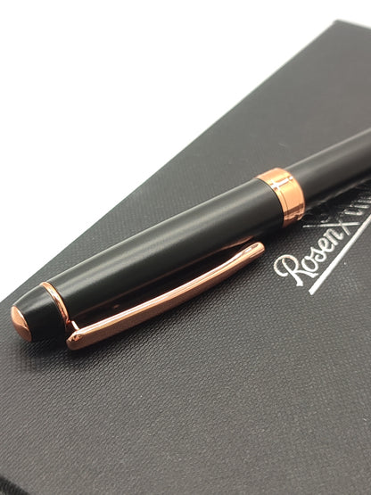 Rosenthal golden black ballpoint pen
