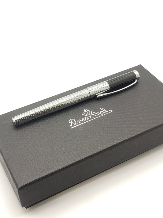 Rosenthal ballpoint pen with silver circles