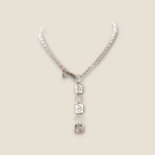 Pavan Jewelry - White gold necklace