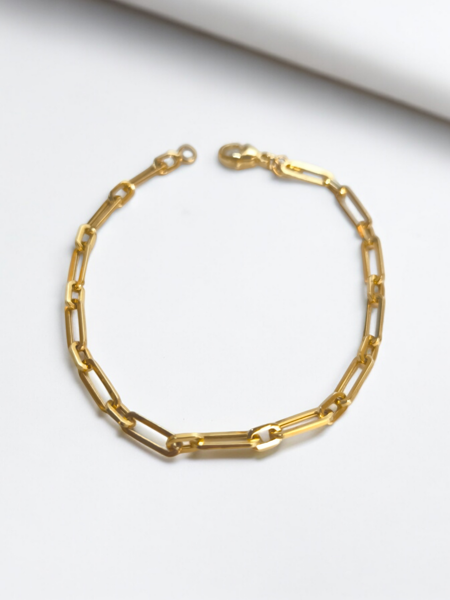 Paperlink gold bracelet