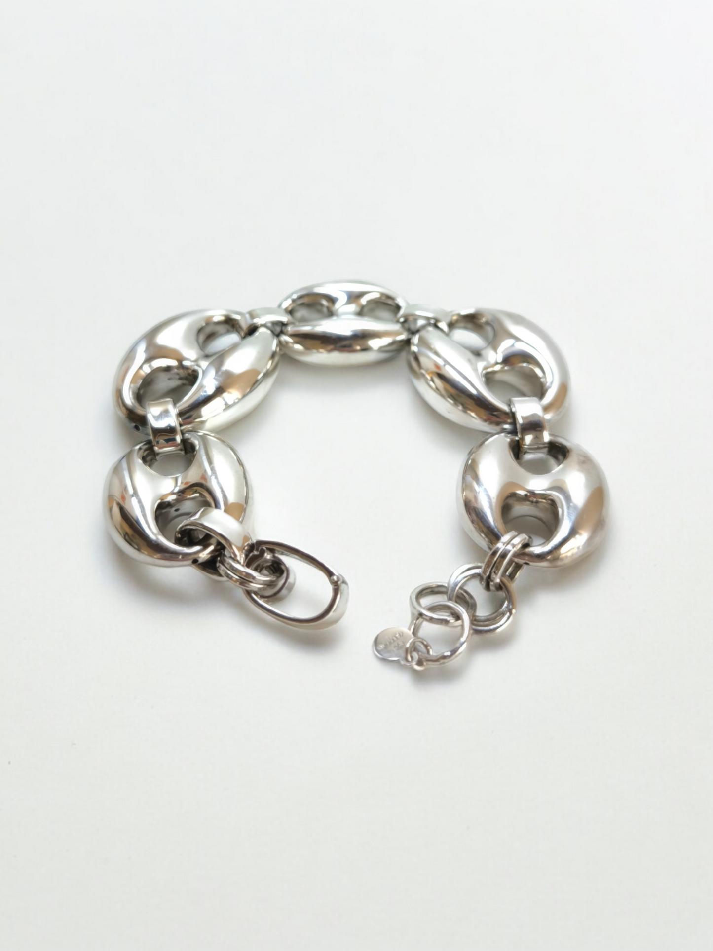 Bracciale Icon in argento groumette