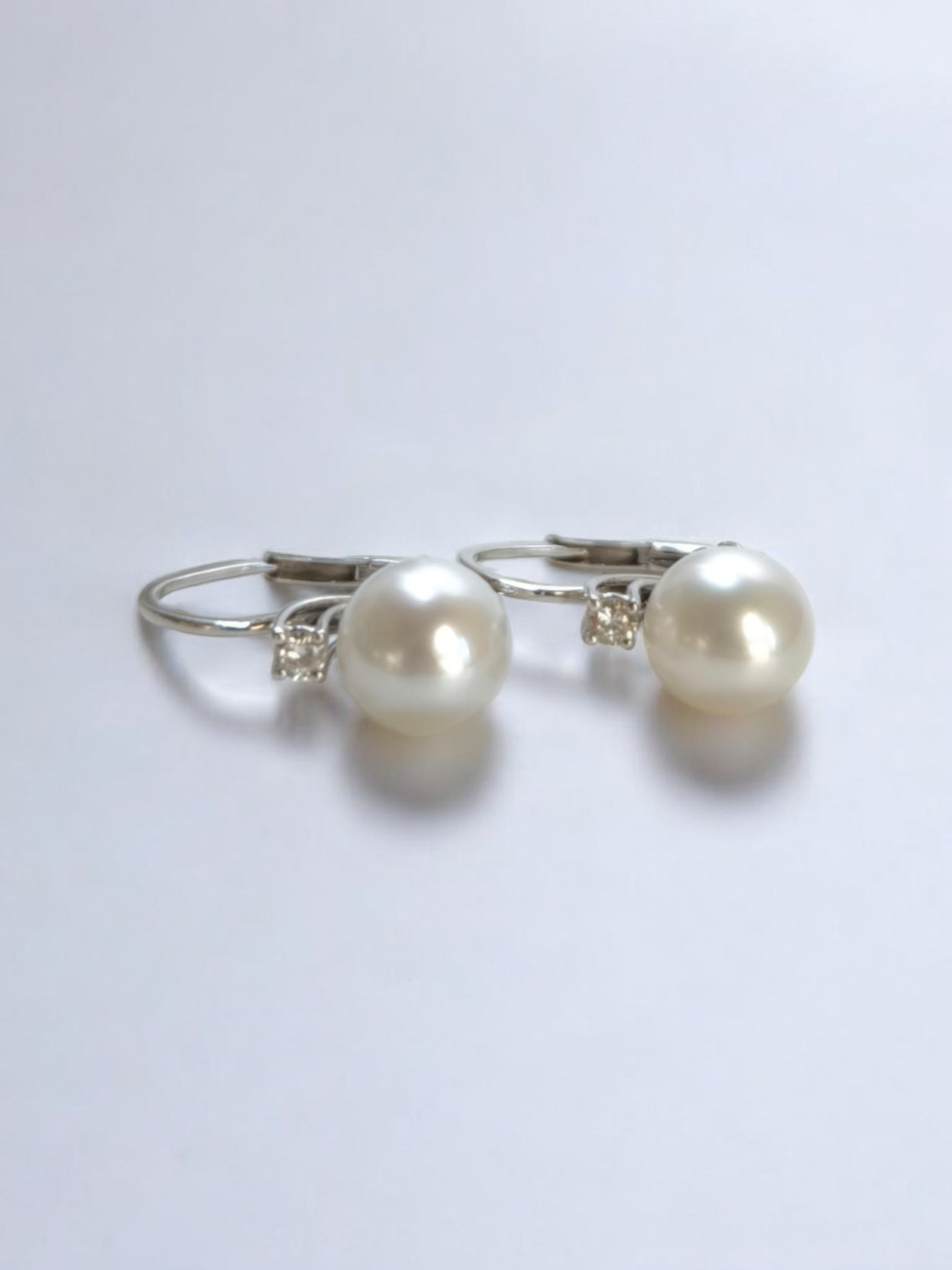 Orecchini Pendenti Con Perle E Zirconi Cubici A Spirale, Eleganti E Ipoallergenici, Regalo Per Donna In Confezione Regalo