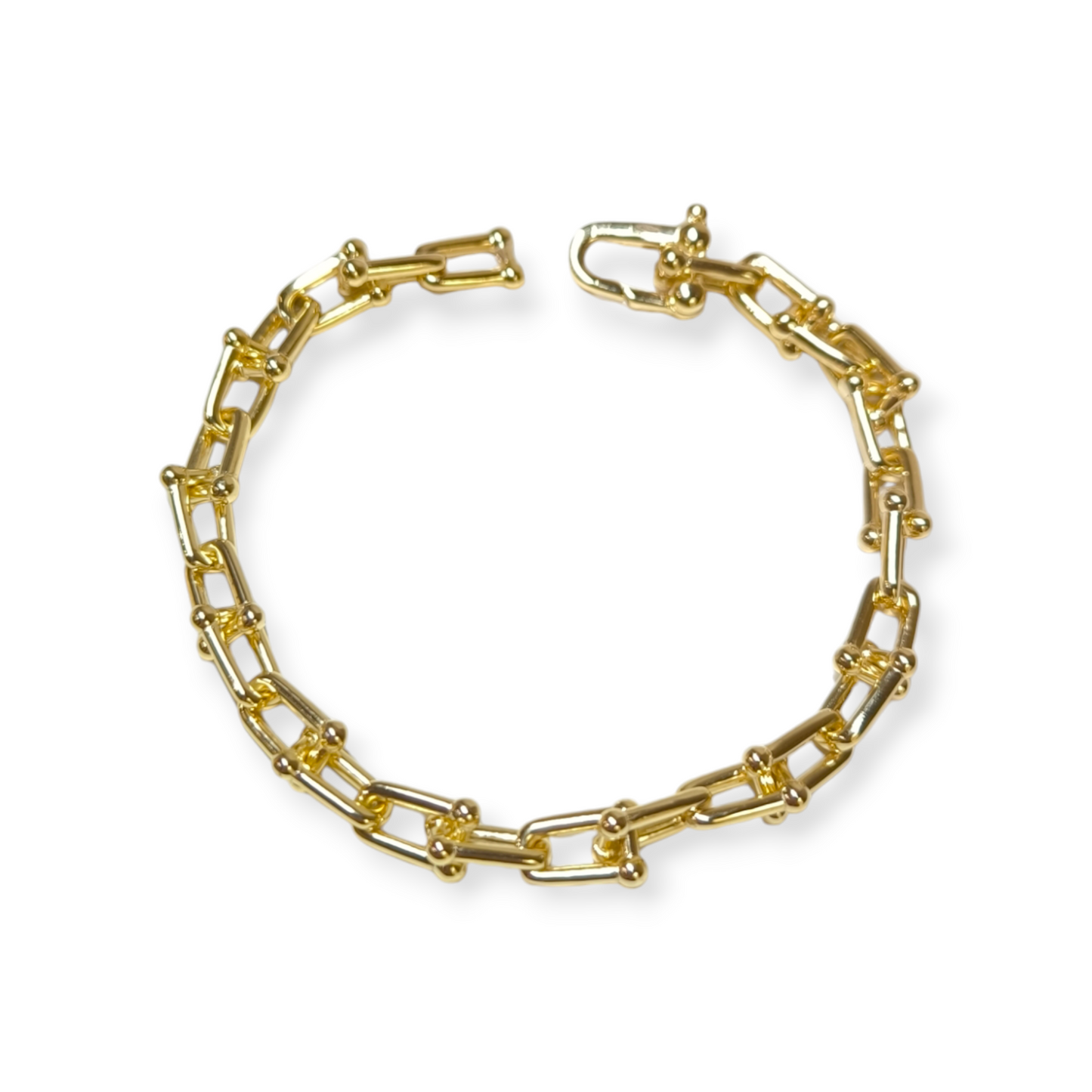 Bracciale in argento maglia icon