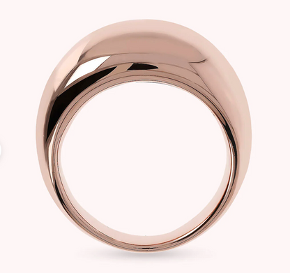 Anello Anello Bronzallure fascia scalata lucida - Gioielli Pavan