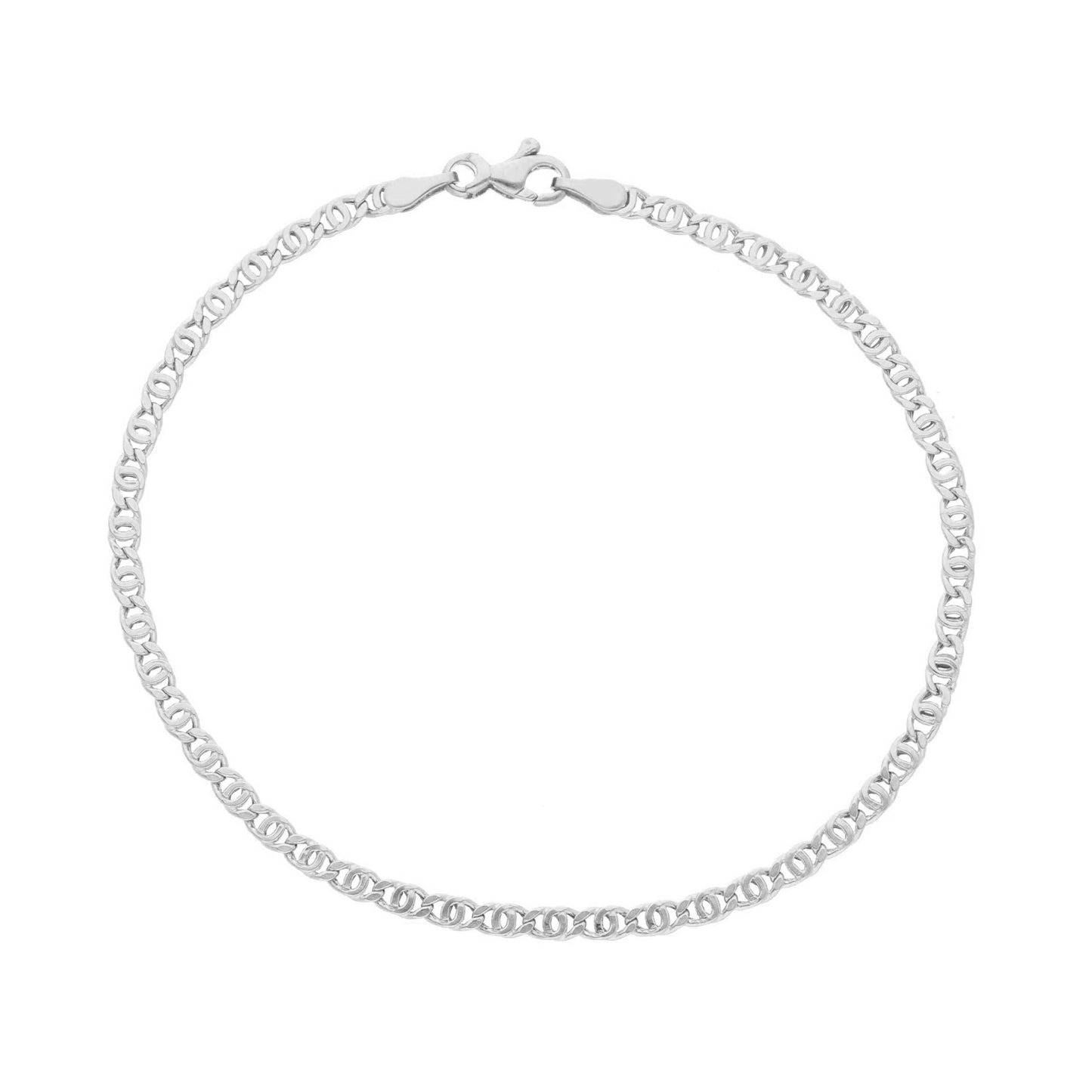 Collana Collana maglia ad occhio di pernice 2,5 mm 18kt - Gioielli Pavan